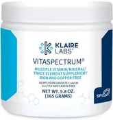 VitaSpectrum Powdered Multivitamin Supplement for Kids - Berry-Pomegranate Flavored 5.8 oz
