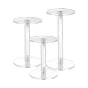 Acrylic Dumbbell Pedestals