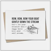 Balls Kill Self Esteem - Greeting Card