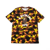 1st Camo College Tee (Orange)