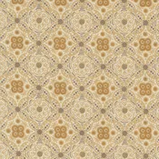 Posh Filigree Damask Ivory Whisper