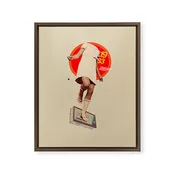 1983 Framed Canvas Print