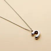 Hebrew Initial Letter Necklace