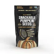 🍁 Vermont Maple Sugar &amp; Sea Salt Gourmet Pumpkin Seeds – Roasted Premium European Pepitas, Sweet &amp; Salty Perfection