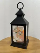 11" 'Dove Cross' Sympathy Lantern