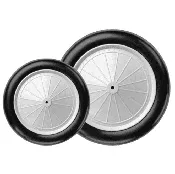1/8 Scale Vintage Wheels (2)