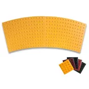 ADA Solutions Radius Curved Warning Panel