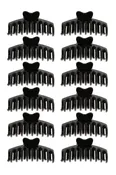 11CM ALL BLACK HAIR JAW CLIP HAIR ACCESSORIES