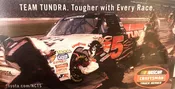 2005 NASCAR Craftsman Truck Series Team Toyota Tundra 3D Lenticular Card! 🃏