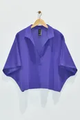 22" Polo Collar Scuba Poncho
