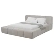 Annie Grey Queen Platform Bed w/Trays