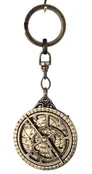 Miniature Astrolabe Key Ring