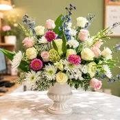 Pastel Elegance floor basket