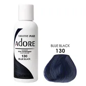 ADORE SEMI PERMANENT HAIR COLOR #130 BLUE BLACK 4OZ [ADO00130]