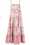 Cara Cara Haley Midi Dress Paisley Border Ivory Size XS - $200 (59% Off Retail) New With Tags - From Luchie