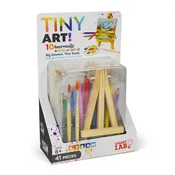 Mini Art Set for Kids: 41-Piece Watercolor Masterpiece Kit