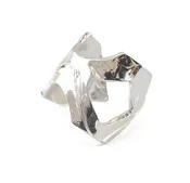 FORTITUDE Open Cuff Bracelet silver-plated brass