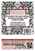 Reverse Damask | Cover-A-Card - Impression Obsession by Stamplistic