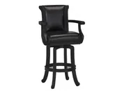 Centennial Bar Stool Set Black Wire Brush