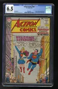 Action Comics #285 CGC FN+ 6.5 Off White to White