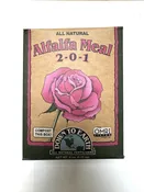 Alfalfa Meal 2-0-1 Fertilizer NET WT.8 oz (0.23 kg) | Natty Garden