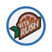 Embroidered Vita Rush Patches — Bricks ROC