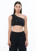 ASYM AALIYAH TOP IN BLACK