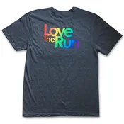 Love the Run™ Rainbow/Gray T-Shirt