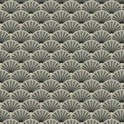 Beige Black Gold Geometric Art Deco Embroidered Drapery Fabric