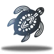 Baby Turtle Metal Wall Art