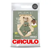 Amigurumi Kit Lovey Blanket - Teddy Bear