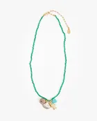 Beaded Charm Necklace