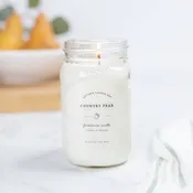 Antique Candle Co.® - Soy Wax Mason Jar Candle - Country Pear - 16 oz.