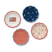 Americana Melamine Assorted Dessert Plates
