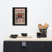 The French Twin Sisters Song and Dance Wall Art