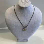 Sterling Silver Initial “R” Necklace