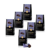 Dark Chocolate Ganache Small Masterpiece Bags, Set of 6