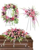 3 PC. " FOR HER " FUNERAL PACKAGE