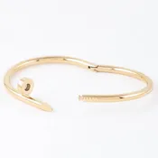 Gold Nail Wrap Bracelet
