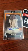 2022 Star Wars: Signature Series Orange 5/10 Kenny Baker as R2-D2 Autograph — IC Toys Nashville