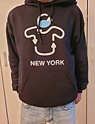 Wearable Collections Masked Logo Hoodie — Wearable Collections