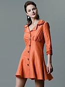 Fit and Flare Jacket Dress