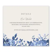 Vintage Blooms - Information Card