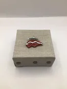 American West Red Jasper Spirit Bear Pendant