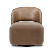 Andrina Swivel Chair - Monte Mushroom