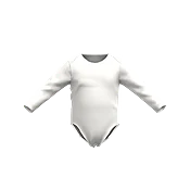 Classic Infant Toddler LS Lapped One-Piece