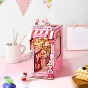 Hello Kitty Sweet Shop DIY Book Nook Kit Ages 14+