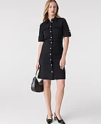 Belted Flare Dress