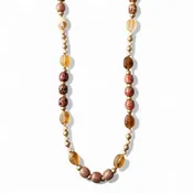 AUTUMN BEADED NECKLACE