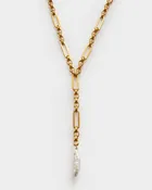 Allure Pearl Lariat Necklace